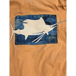 GUY HARVEY Unisex Fish Long Sleeve Classic Fit Sun Protection Fishing SHIRT 2XL